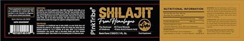 Shilajit Resin, Original Himalayan Shilajit 30g - Gold Grade 100% Pure, Rich in Fulvic P!nkTribe