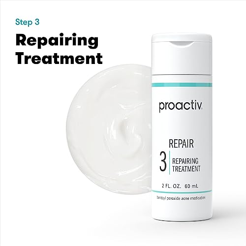 Proactiv 3 Step Acne Treatment - Benzoyl Peroxide Face Wash, Repairing Acne Spot Proactiv