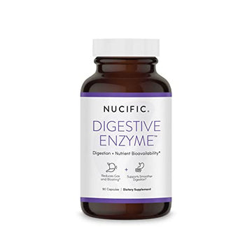 Nucific Digestive Enzyme Supplement to Support Digestion and Nutrient Bioavailability