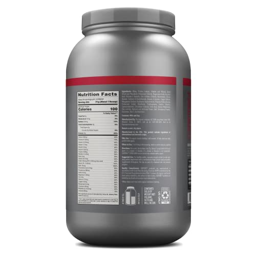 Isopure Protein Powder, Zero Carb Whey Isolate with Vitamin C & Zinc for Immune Support Isopure