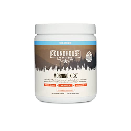 ROUNDHOUSE PROVISION Morning Kick, Powder Supplement for Healthy Digestion
