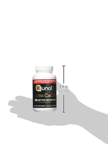 Qunol Ultra CoQ10 100mg Softgels- 3x Better Absorption Coenzyme Q10 Supplements Qunol