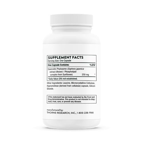 THORNE Quercetin Phytosome - Exclusive Phytosome Complex for Immune Health THORNE