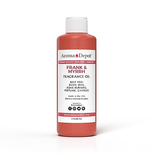 Frankincense & Myrrh 4 oz. Fragrance Oil I Perfume I Skin Oil I Scented Oil. DIY Projects Such as Candles