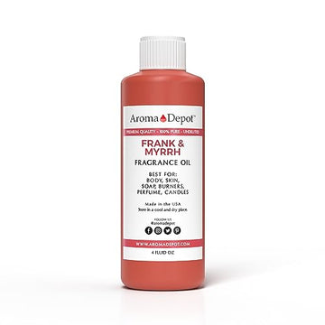 Frankincense & Myrrh 4 oz. Fragrance Oil I Perfume I Skin Oil I Scented Oil. DIY Projects Such as Candles