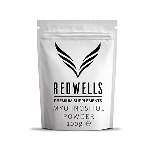 Myo Inositol Powder REDWELLS PCOS & Fertility GMO Free Vegan - 100g Pack