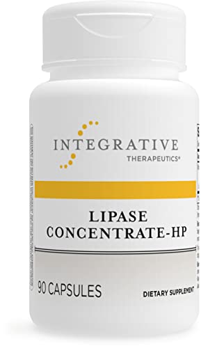 Integrative Therapeutics Lipase Concentrate-HP-Gut Enzyme Supplement for Men and Women