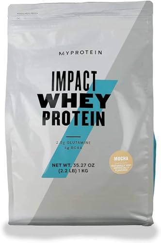 MyProtein Impact Whey Protein , Mocha Pouch, Size: 2.2lbs