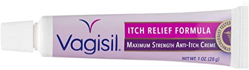 Vagisil Medicated Anti-Itch Creme Maximum Strength - 1oz, Pack of 5 Vagisil