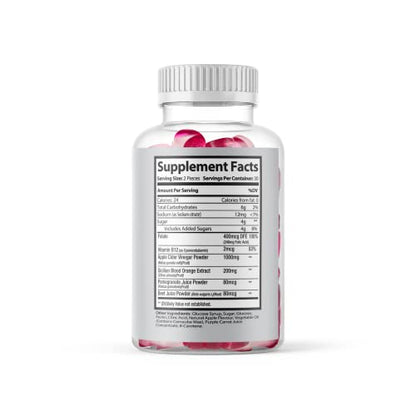 (Official 2 Pack) Slimming Gummies It Works with Apple Cider Vinegar and Sicilian Blood Orange Extract