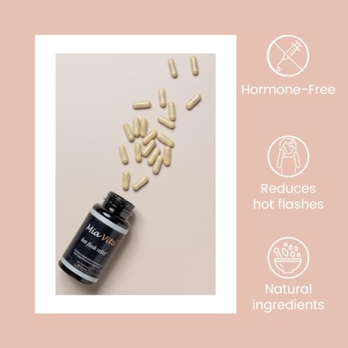 FEMMEPHARMA Mia Vita Hot Flash Supplements for Menopause Natural Hormone Regulation FEMMEPHARMA