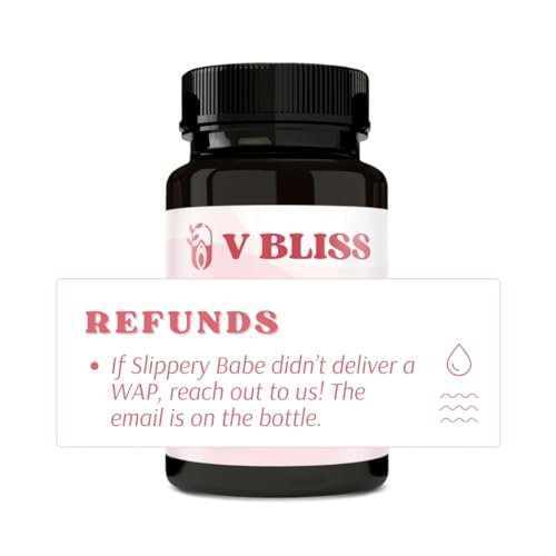 V Bliss Slippery Babe Vaginal Moisturizer Capsules | Relieves Vaginal Dryness with Slippery Elm V Bliss