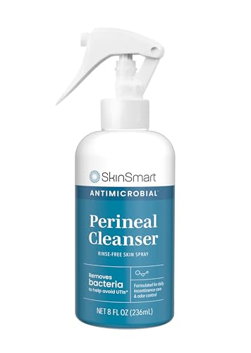 SkinSmart Antimicrobial Perineal Cleanser, Ideal for Incontinence Care SkinSmart Antimicrobial