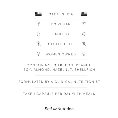 SELF NUTRITION Vegan Multivitamins for Women -Expert Designed 28 Nutrients – Boost Energy SELF NUTRITION