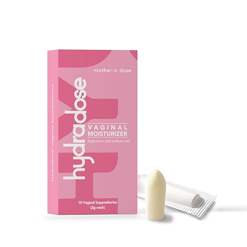 Mother's Dose Hyaluronic Acid Suppository HydraDose- Hormone Free Moisturizer