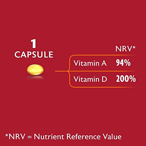 Seven Seas Cod Liver Oil Tablets With Omega-3, Fish Oil, One A Day, 4 Months Supply Seven Seas
