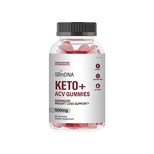 kivus Slim DNA Keto Gummies - Slim DNA Keto + ACV Gummies (Single, 60 Gummies)