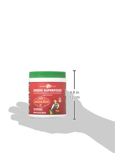 Amazing Grass Greens Blend Superfood: Super Greens Powder Smoothie Mix with Organic