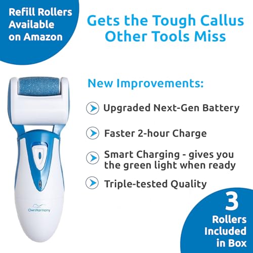 Electric Callus Remover: Own Harmony Professional Pedicure Tools Foot Own Harmony