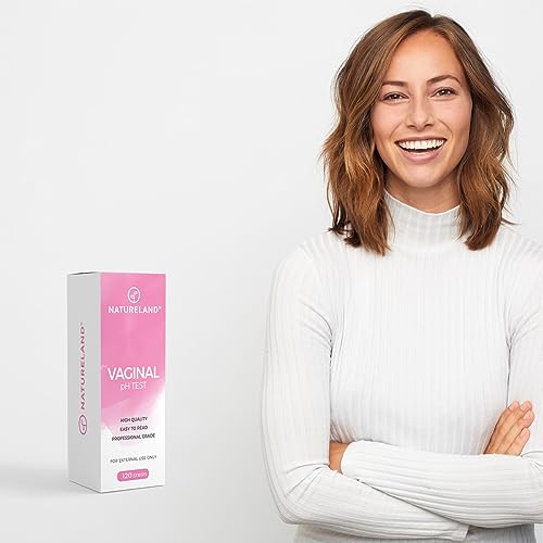 Natureland Vaginal Health pH Test Strips, Feminine pH Test, Value Pack Natureland