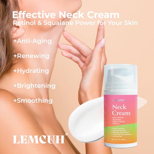 Neck Firming Cream for Women: Neck Cream - Neck Tightening Cream - Neck Creams Lemcuh