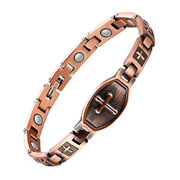 Jecanori Copper Bracelets for Women,Classic Magnetic Copper Bracelet,Valentine's Day 