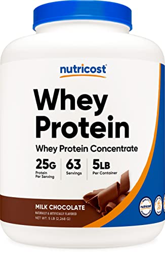 Nutricost Whey Protein Concentrate (Chocolate) 5LBS Nutricost