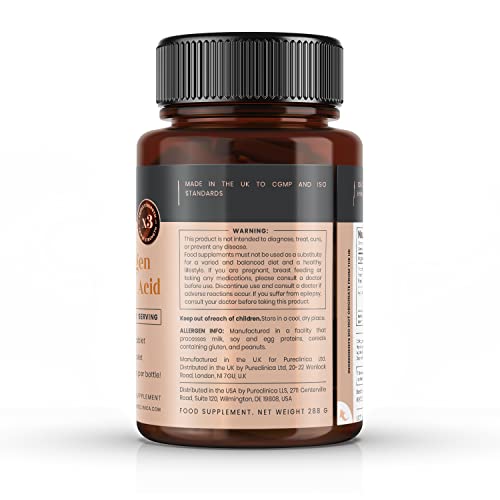 UltraColl Collagen & Hyaluronic Acid 1500mg x 360 Tablets (2 bottles of 180)-1 Years Supply Pureclinica