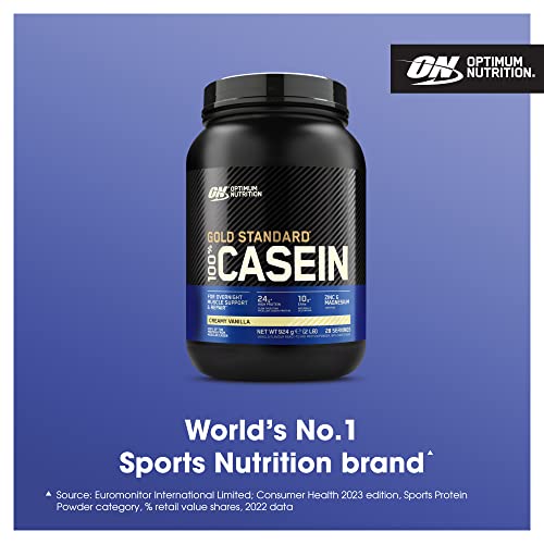 Optimum Nutrition Gold Standard 100% Casein Slow Digesting Protein Powder with Zinc Optimum Nutrition