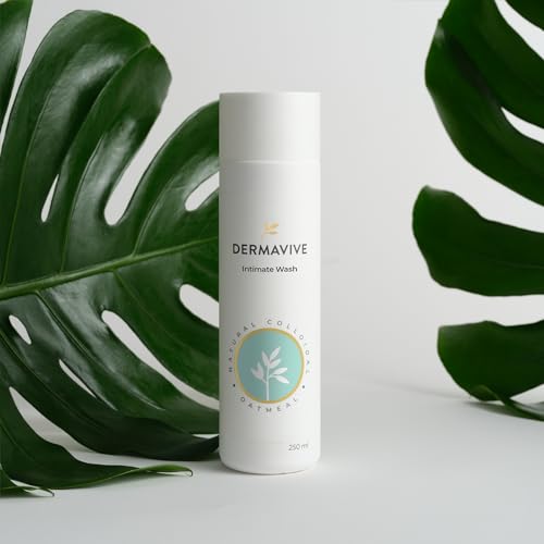 Dermavive Intimate Wash, Gentle Feminine Cleanser for Women, Soap-Free Feminine Hygiene Wash Dermavive