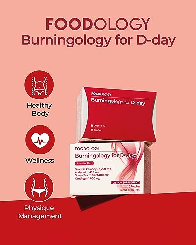 FOODOLOGY Burningology D-Day (Pack of 1, 10 Days) - Jiaogulan, Wakame Complex, Green Tea Extract FOODOLOGY