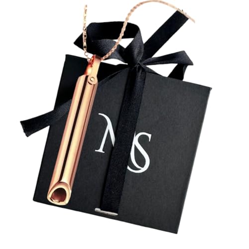 Mariscal Anxiety Breathing Necklace - Rose Gold Anti Anxiety Necklace Breathing for Women and Men Mariscal Store