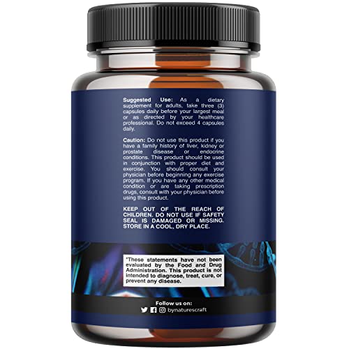 Prenatal Multivitamin Male Fertility Supplement - Mens Fertility Supplement with L-Arginine D-Aspartic Acid and Maca Root Prenatal Vitamins for Enhanced Motility Volume Potency and Fertility Support Natures Craft