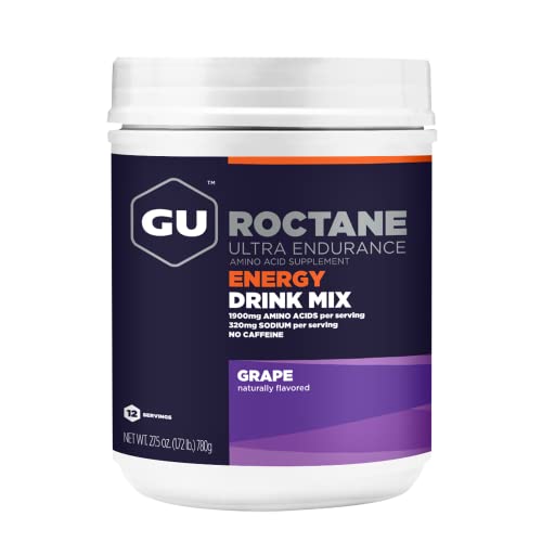 GU Energy Roctane Ultra Endurance Energy Drink Mix, 1.72-Pound Canister