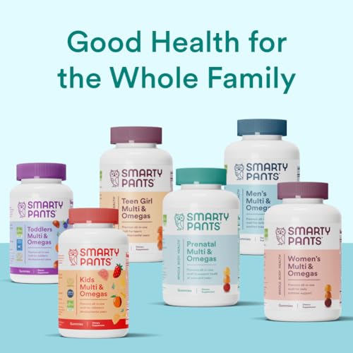 SmartyPants Prenatal Vitamins for Women, Multivitamin Gummies: Omega 3 Fish Oil