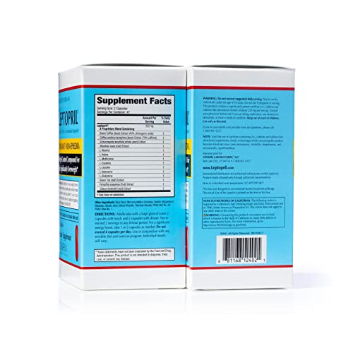 GENERIX LABORATORIES Leptopril- Dietary Supplement and Acute Metabolic Regulator Basic Research