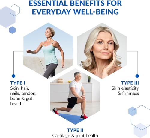 BioTrust Tri Collagen Powder - 3-in-1 Hydrolyzed Collagen Peptides Powder BioTrust