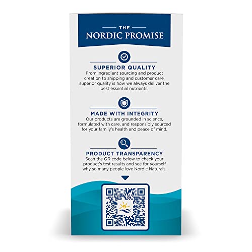 Nordic Naturals Ultimate Omega, Lemon Flavor - 120 Soft Gels - 1280 mg Omega-3 Nordic Naturals