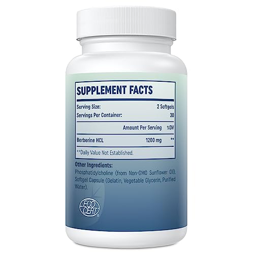 Sahha Advanced Liposomal Berberine 1200mg - Maximized Absorption for Optimal Results Sahha