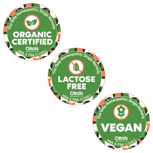 OLLOIS Allium Cepa 200ck Organic & Lactose-Free Homeopathic Medicine, 80 Pellets (Pack of 1) OLLOÏS