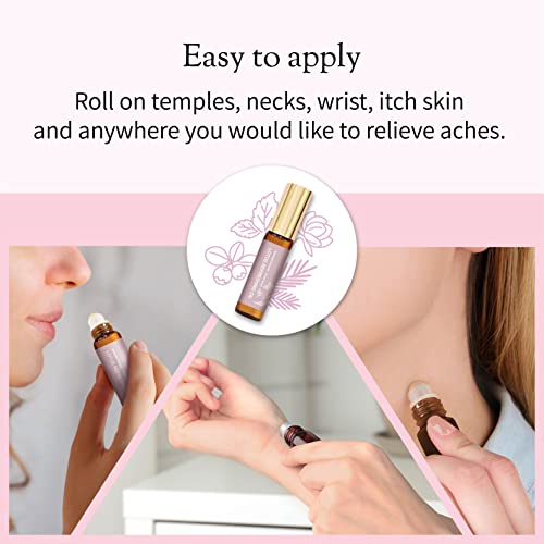 Don Du Ciel Organic and Kid-Friendly Lotus Essential Oil Blend Roll On for Stress Relief and Itch Relief Don Du Ciel