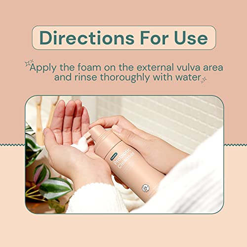 Ease - Probiotic Cleanser, Intimate Foaming Feminine Wash, Gentle Feminine Care Formula Ease
