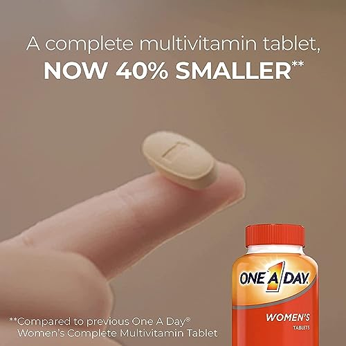 ONE A DAY Womens Complete Daily Multivitamin with Vitamin A, B , C, D, and E, Calcium ONE A DAY