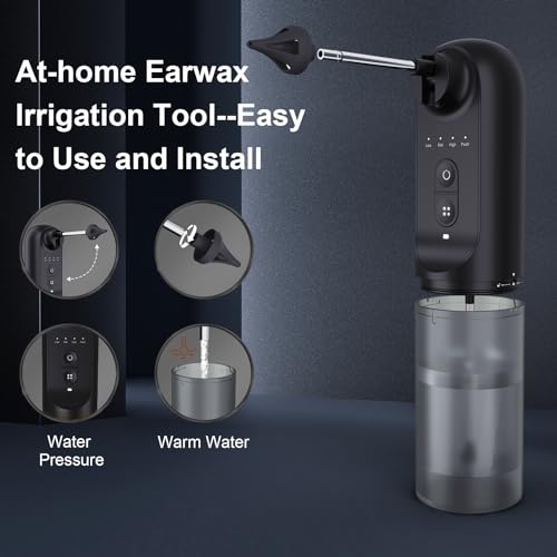 Upgraded Ear Wax Removal,Water Powered Ear Cleaner,Ear Cleaning Kit Alledge