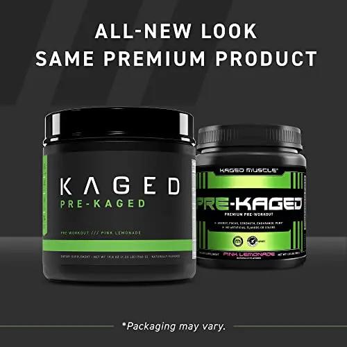 Kaged Stimulant Free Pre Workout Powder | Fruit Punch | Pre-Kaged | Formulated Kaged