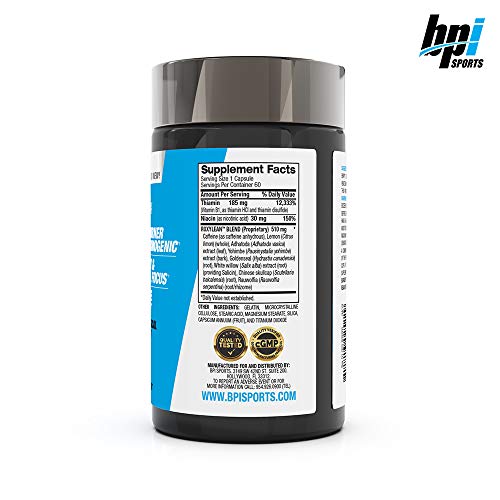 BPI Sports -Roxylean Extreme Fat Burner & Weight Loss Supplement, 60Count BPI Sports