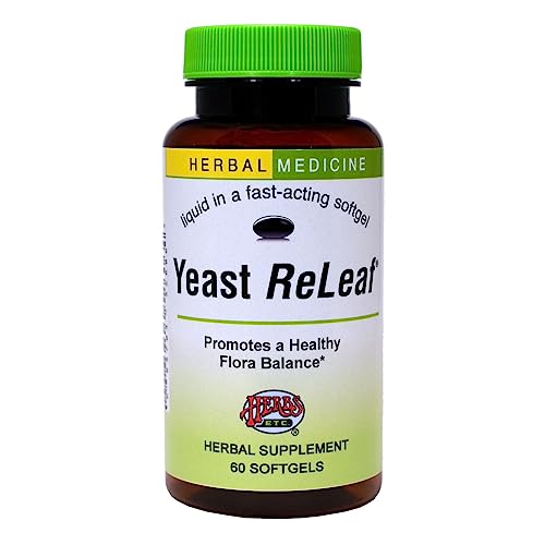 Herbs Etc, Yeast Releaf, 60 Capsules
