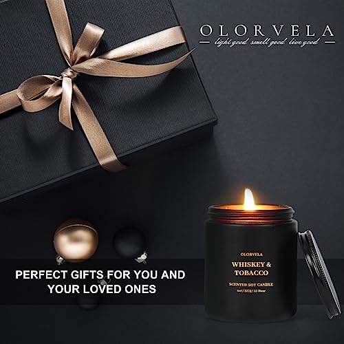 olorvela Scented Candles for Men Candles for Home Scented Candles Gifts for Women and Men 8oz olorvela