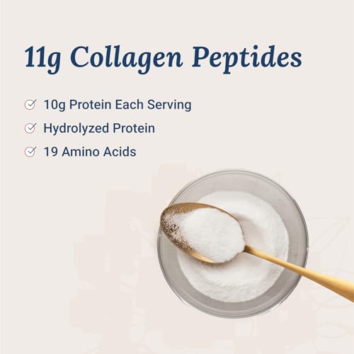Collagen Peptides Powder - Grass-Fed Hydrolysed Collagen Powder Supplement Live Conscious