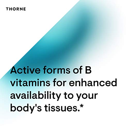 THORNE Basic B-Complex - Tissue-Ready Vitamin B Complex Supplement with Choline THORNE